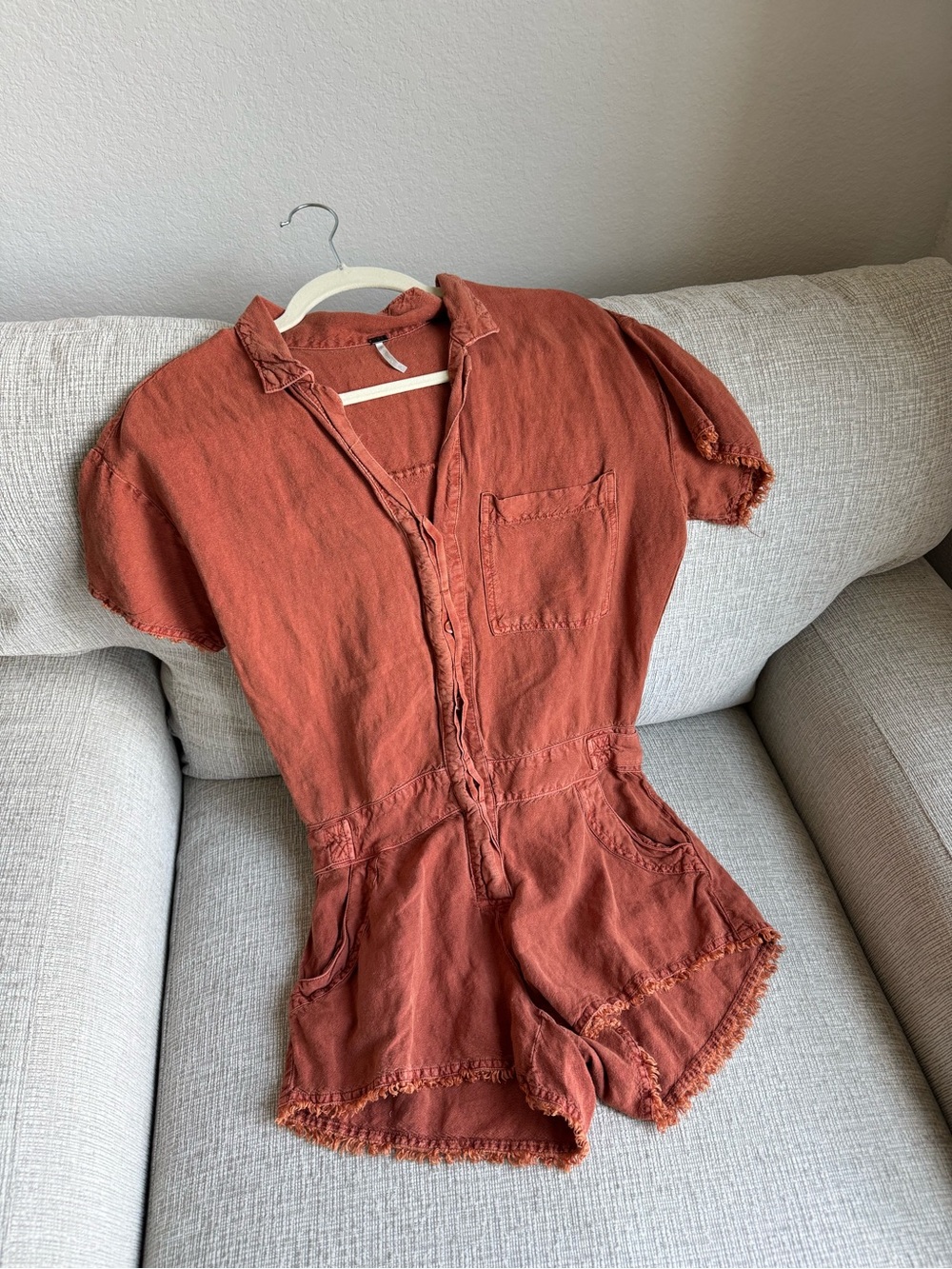 YFB Romper in Red Size Small Like New